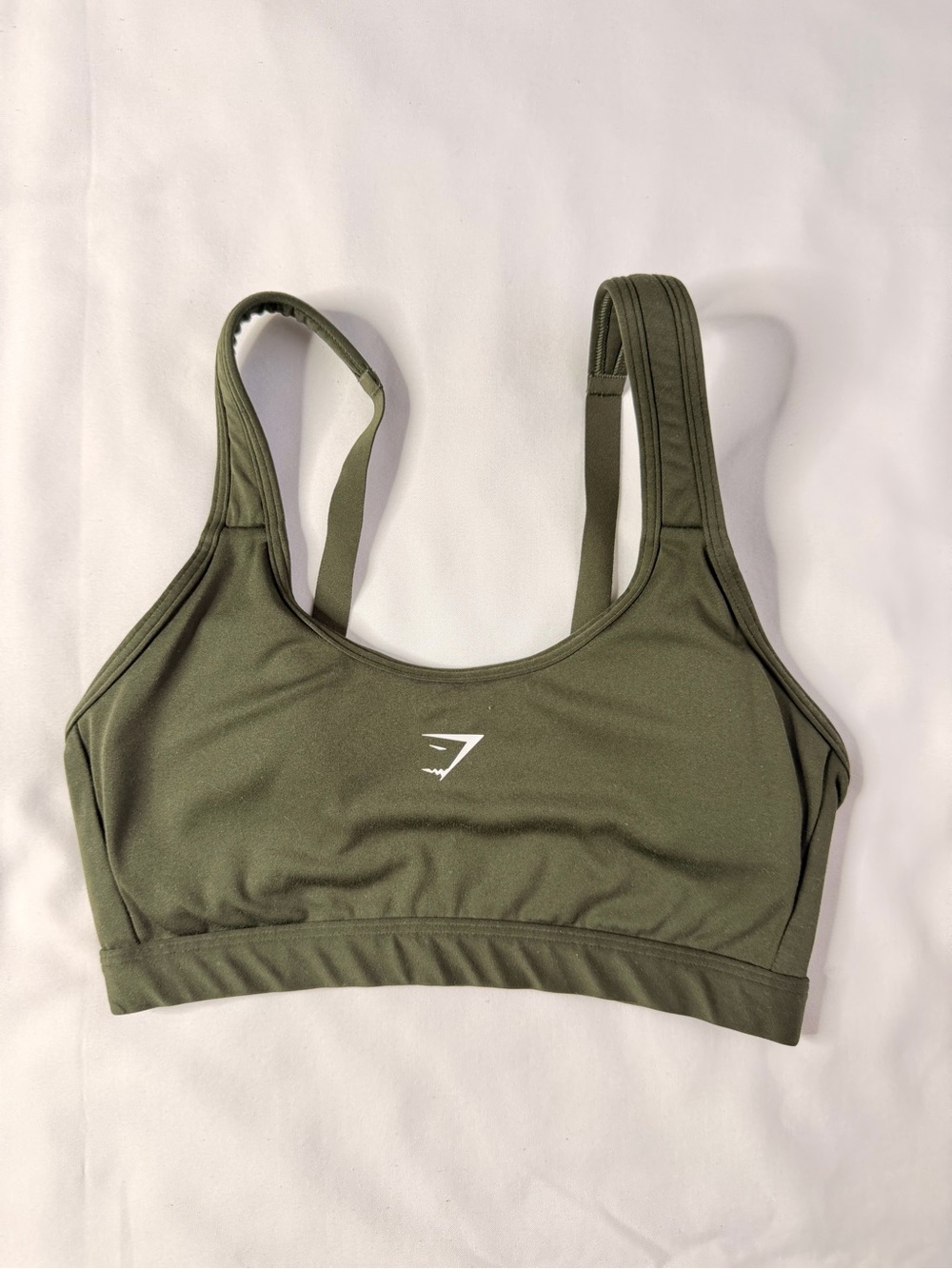Gymshark Olive Green Sports Bra XS